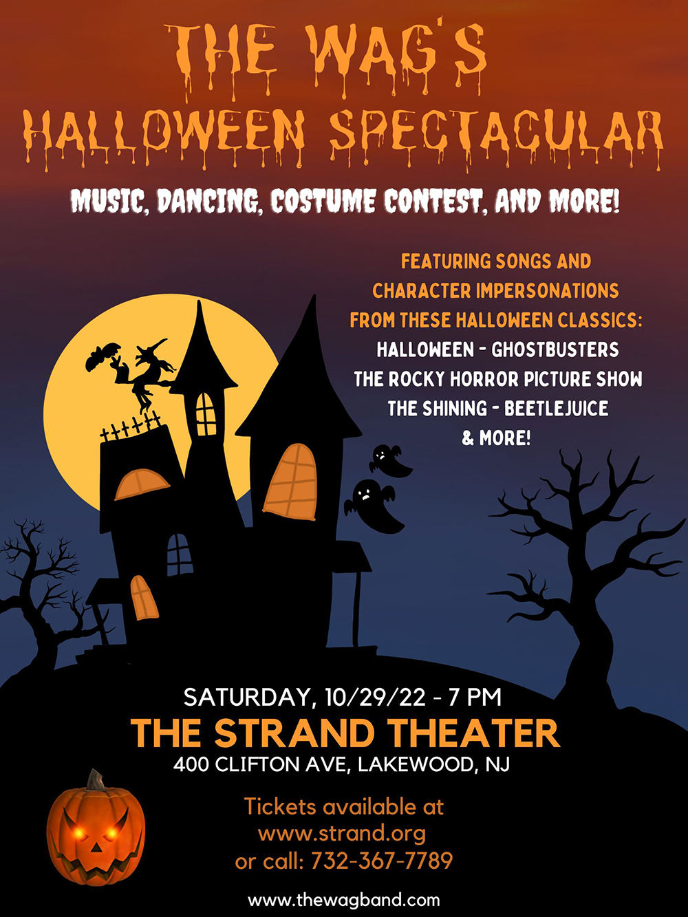 The Wag's Halloween Spectacular at The Strand Theater
